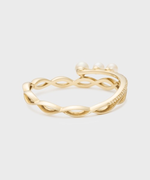 NOJESS（ノジェス）の「【Trick Ring】K5パールリング（リング・レディース・ゴールド系その他・#9/#13/#11）」の3枚目の写真