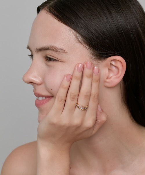 NOJESS（ノジェス）の「【Trick Ring】K5パールリング（リング・レディース・ゴールド系その他・#9/#13/#11）」の7枚目の写真