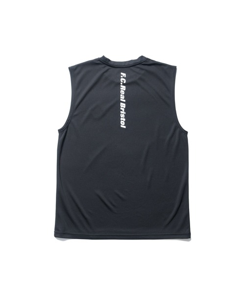 F.C.Real Bristol（エフシーレアルブリストル）の「NO SLEEVE TRAINING TOP（Tシャツ/カットソー・メンズ・カーキ/ブラック/ホワイト・X-LARGE/LARGE/MEDIUM/SMALL）」の6枚目の写真