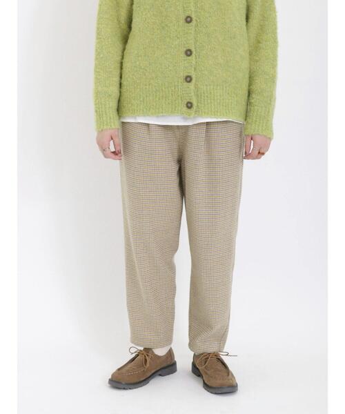 Samansa Mos2（サマンサ モスモス）の「【帯電防止】柄アソートテーパードパンツ（その他パンツ・レディース・ベージュ/チャコールグレー/グレー/キナリ・F）」の8枚目の写真