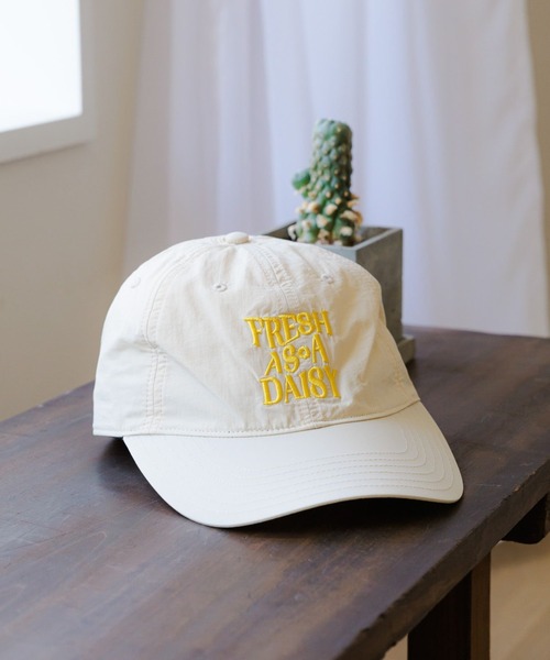 Andemiu（アンデミュウ）の「【Casselini】ロゴキャップ 983210（キャップ・レディース・ベージュ/ネイビー・FREE）」の2枚目の写真