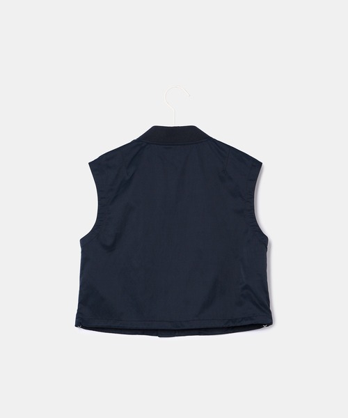 ROPE' PICNIC（ロペピクニック）の「【KIDS】撥水加工/ミリタリーベスト/リンクコーデ（ベスト・キッズ・オフホワイト/ネイビー・140/130/150/120）」の13枚目の写真