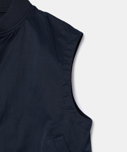 ROPE' PICNIC（ロペピクニック）の「【KIDS】撥水加工/ミリタリーベスト/リンクコーデ（ベスト・キッズ・オフホワイト/ネイビー・140/130/150/120）」の15枚目の写真