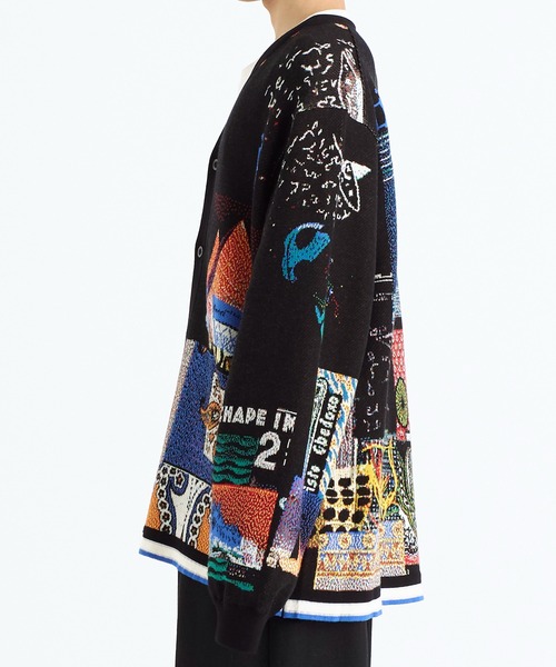 DUSTNATION/ダストネーション】FICTION CARDIGAN（カーディガン