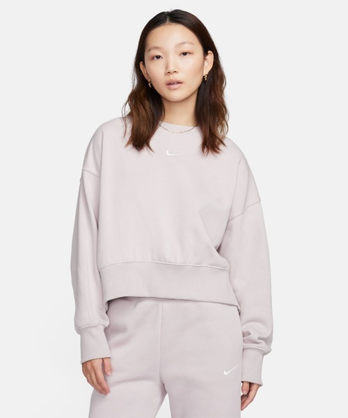 emmi（エミ）  【NIKE】AS W NSW SWSH CREW FT WMNS) Nike As W Nsw Swsh Flc Gx Hoodie Casual Sports Knit Pullover