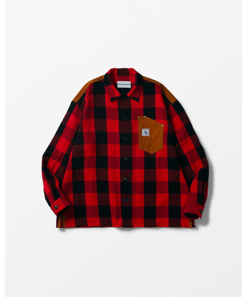 WHIZLIMITED(ウィズリミテッド)の「CLIFF SHIRT(シャツ/ブラウス・メンズ・ブルー/レッド・X-LARGE/LARGE/MEDIUM)」の3枚目の写真
