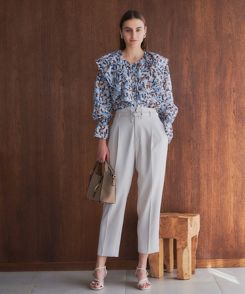 YECCA VECCA（イェッカヴェッカ）の「4way異素材MIXミニバッグ（エコバッグ/サブバッグ・レディース・ブラック/アイボリー/ベージュ・FREE）」の6枚目の写真