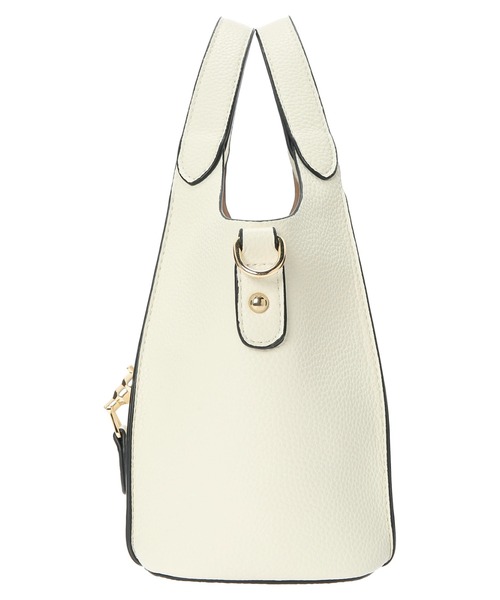 YECCA VECCA（イェッカヴェッカ）の「4way異素材MIXミニバッグ（エコバッグ/サブバッグ・レディース・ブラック/アイボリー/ベージュ・FREE）」の11枚目の写真