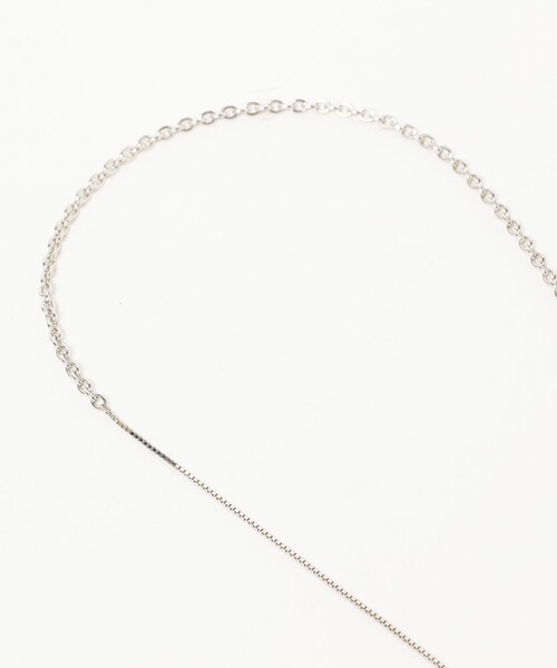 Ray BEAMS(レイビームス)の「Ray BEAMS / ダブル チェーン ラリエット ネックレス(ネックレス・レディース・ゴールド/シルバー・ONE SIZE)」の7枚目の写真