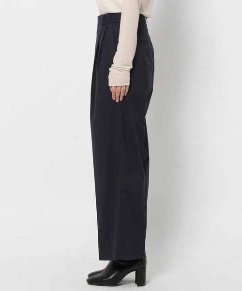 LOWRYS FARM（ローリーズファーム）の「ＴＲワイドパンツ　986149（スラックス・レディース・アイボリー/ネイビー/グレー・LARGE/MEDIUM）」の11枚目の写真