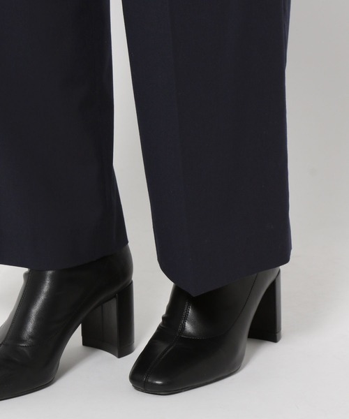 LOWRYS FARM（ローリーズファーム）の「ＴＲワイドパンツ　986149（スラックス・レディース・アイボリー/ネイビー/グレー・LARGE/MEDIUM）」の7枚目の写真