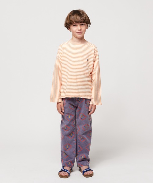 BOBO CHOSES（ボボショーズ）の「Masks all over chino pants（チノパンツ・キッズ・ブルー系その他・4-5YEAR/6-7YEAR/2y-3y/8Y-10Y/12Y-14Y/10Y-12Y）」の10枚目の写真