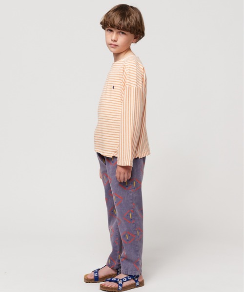 BOBO CHOSES（ボボショーズ）の「Masks all over chino pants（チノパンツ・キッズ・ブルー系その他・4-5YEAR/6-7YEAR/2y-3y/8Y-10Y/12Y-14Y/10Y-12Y）」の4枚目の写真