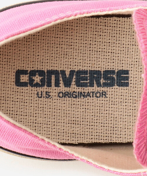 CONVERSE（コンバース）の「CONVERSE | ALL STAR US AGEDCOLORS OX WOMEN（スニーカー・レディース・ピンク・5/4h/5h）」の8枚目の写真