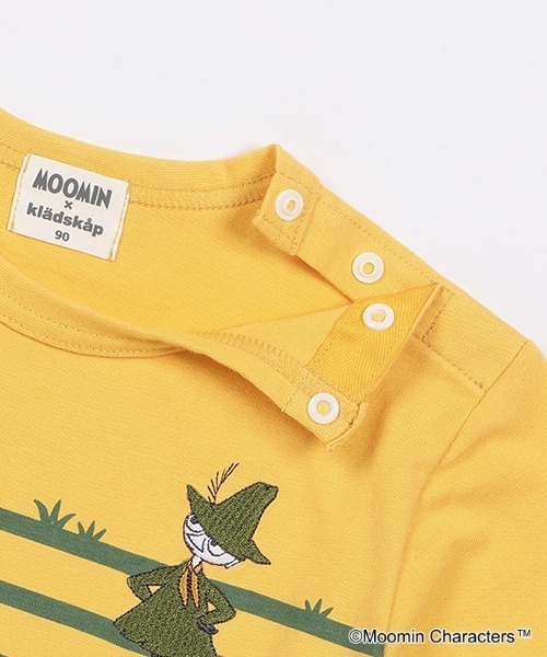 kladskap（クレードスコープ）の「【MOOMIN】プリントボーダー長袖Tシャツ（Tシャツ/カットソー・キッズ・イエロー/オフホワイト・90cm/100cm/110cm/120cm/80ｃｍ）」の17枚目の写真