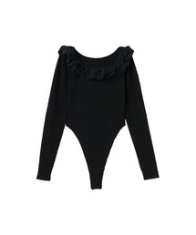 poiregnee | ジャガードカットボディスーツ(Tシャツ/カットソー)