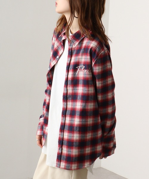 EVOLUTION(エボリューション)の「Classic check long sleeve shirt / チェックシャツ(シャツ/ブラウス・メンズ・ブルー/レッド・M/L/XL)」の7枚目の写真