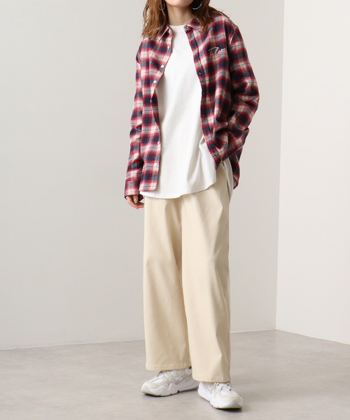 EVOLUTION(エボリューション)の「Classic check long sleeve shirt / チェックシャツ(シャツ/ブラウス・メンズ・ブルー/レッド・M/L/XL)」の4枚目の写真