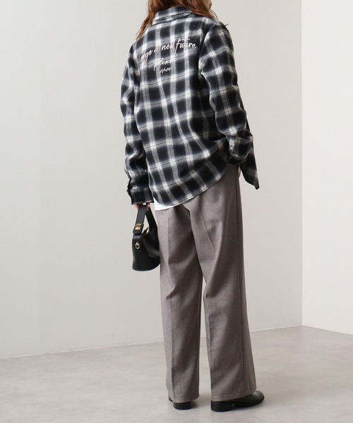EVOLUTION(エボリューション)の「Classic check long sleeve shirt / チェックシャツ(シャツ/ブラウス・メンズ・ブルー/レッド・M/L/XL)」の10枚目の写真