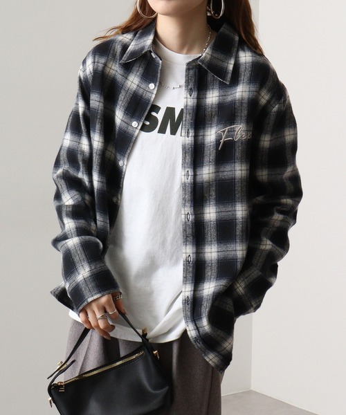EVOLUTION(エボリューション)の「Classic check long sleeve shirt / チェックシャツ(シャツ/ブラウス・メンズ・ブルー/レッド・M/L/XL)」の15枚目の写真