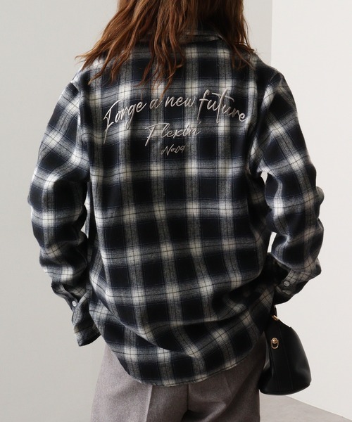 EVOLUTION(エボリューション)の「Classic check long sleeve shirt / チェックシャツ(シャツ/ブラウス・メンズ・ブルー/レッド・M/L/XL)」の13枚目の写真