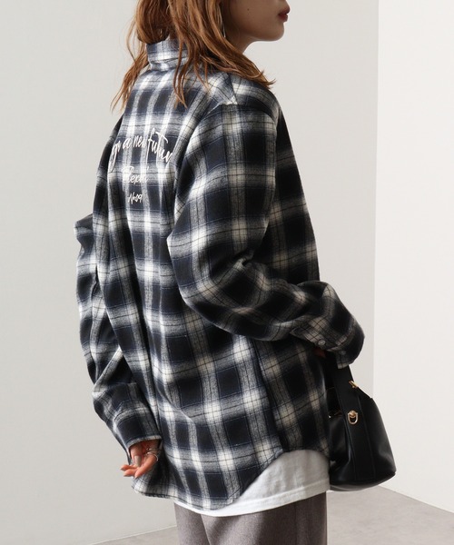 EVOLUTION(エボリューション)の「Classic check long sleeve shirt / チェックシャツ(シャツ/ブラウス・メンズ・ブルー/レッド・M/L/XL)」の12枚目の写真