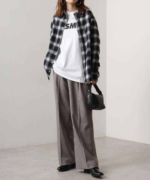 EVOLUTION(エボリューション)の「Classic check long sleeve shirt / チェックシャツ(シャツ/ブラウス・メンズ・ブルー/レッド・M/L/XL)」の11枚目の写真