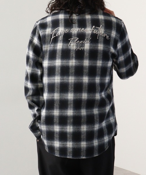 EVOLUTION(エボリューション)の「Classic check long sleeve shirt / チェックシャツ(シャツ/ブラウス・メンズ・ブルー/レッド・M/L/XL)」の19枚目の写真