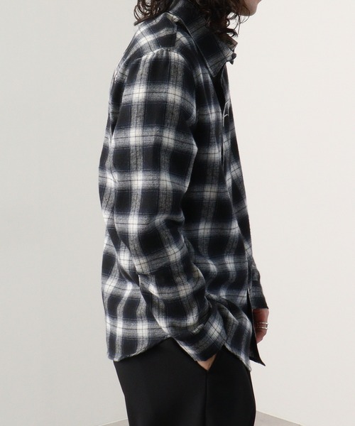 EVOLUTION(エボリューション)の「Classic check long sleeve shirt / チェックシャツ(シャツ/ブラウス・メンズ・ブルー/レッド・M/L/XL)」の18枚目の写真