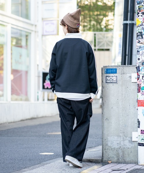 UNIIT(ユニット)の「【UNIIT/ユニット】ダンボールトラックジャケット(ジャージ・メンズ・ベージュ/オフホワイト/ブラック・X-LARGE/MEDIUM/LARGE)」の20枚目の写真