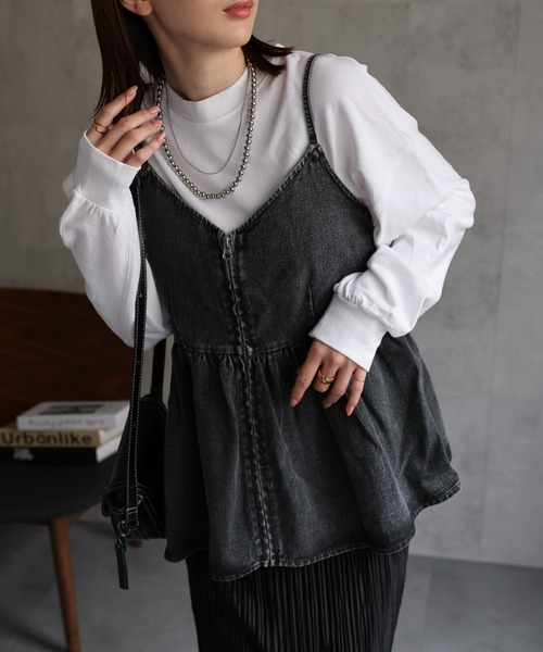 model：162cm 着用サイズ：M