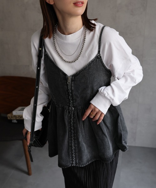 model：162cm 着用サイズ：M