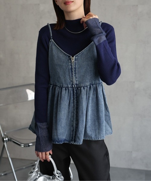 model：162cm 着用サイズ：M