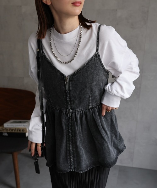 model：162cm 着用サイズ：M