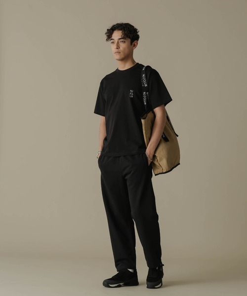 NANO universe（ナノユニバース）の「「NJ／CLUB」PARKSTOCK ベーシックＴシャツ（Tシャツ/カットソー・メンズ・ブラック/オレンジ/グレー/ネイビー/ホワイト・L/M/S）」の10枚目の写真
