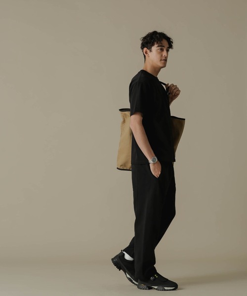 NANO universe（ナノユニバース）の「「NJ／CLUB」PARKSTOCK ベーシックＴシャツ（Tシャツ/カットソー・メンズ・ブラック/オレンジ/グレー/ネイビー/ホワイト・L/M/S）」の12枚目の写真