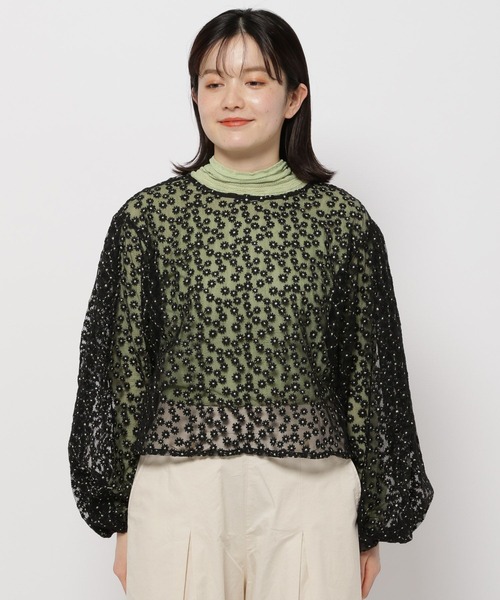 ハグオーワー＊クロスアンドクロス＊シャツカラーオールインワン