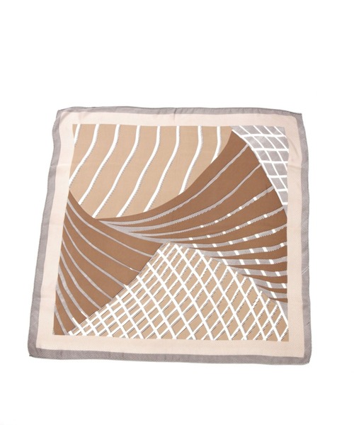 GLOBAL WORK（グローバルワーク）の「プリントスカーフ2/996081（バンダナ/スカーフ・レディース・ベージュ系その他4/ベージュ系その他3/ブラック系その他2/オレンジ系その他/ピンク系その他/ブラウン系その他6/グレー系その他7/レオパード/ネイビー系9・ONE SIZE）」の12枚目の写真