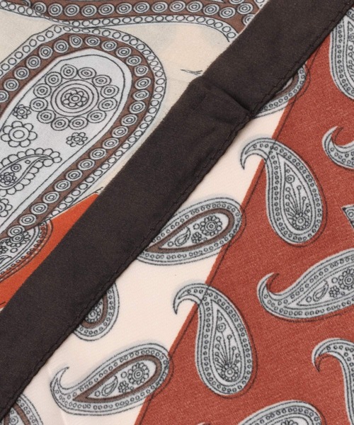 GLOBAL WORK（グローバルワーク）の「プリントスカーフ2/996081（バンダナ/スカーフ・レディース・ベージュ系その他4/ベージュ系その他3/ブラック系その他2/オレンジ系その他/ピンク系その他/ブラウン系その他6/グレー系その他7/レオパード/ネイビー系9・ONE SIZE）」の16枚目の写真