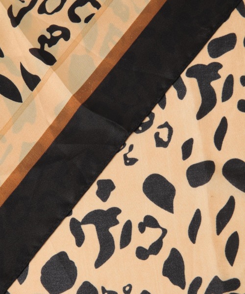 GLOBAL WORK（グローバルワーク）の「プリントスカーフ2/996081（バンダナ/スカーフ・レディース・ベージュ系その他4/ベージュ系その他3/ブラック系その他2/オレンジ系その他/ピンク系その他/ブラウン系その他6/グレー系その他7/レオパード/ネイビー系9・ONE SIZE）」の22枚目の写真