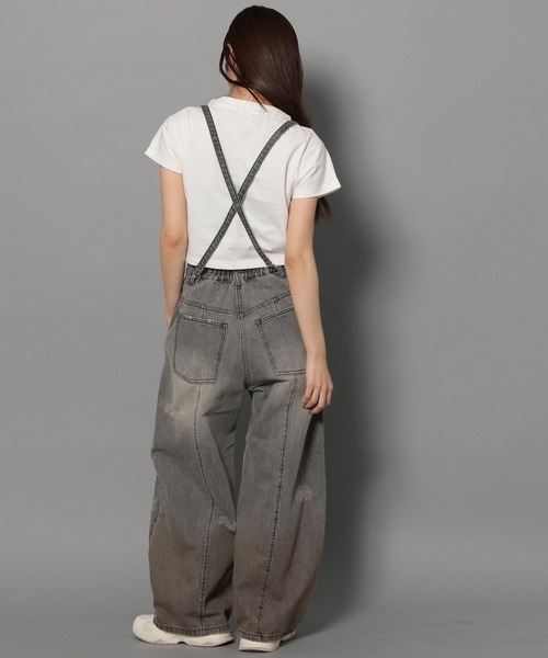 Anui（アニュイ）の「【UNISEX/3サイズ展開】レタリングロゴTシャツ（Tシャツ/カットソー・レディース・ライトグリーン系/オフホワイト/ブラック・SMALL/MEDIUM/LARGE）」の11枚目の写真