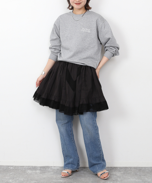 【crinkle crinkle crinkle】2wayミニスカート/ホワイト FREAK'S STORE（フリークスストア）の「crinkle crinkle crinkle