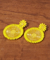 CIAOPANIC | 【Aguni/アグニ】フラワーモチーフビーズピアス(ピアス（両耳用）)