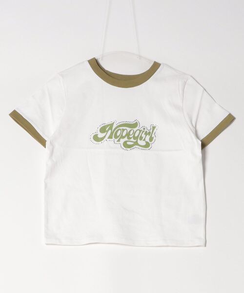 tシャツ Nope girl Sporty ringer t-shirt レディース Nope girl Sporty ringer t-shirt – YZ