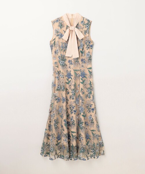 GRACE CONTINENTAL（グレースコンチネンタル）の「フラワーマーメイドドレス（ドレス・レディース・イエロー/ベージュ・38/36）」の6枚目の写真