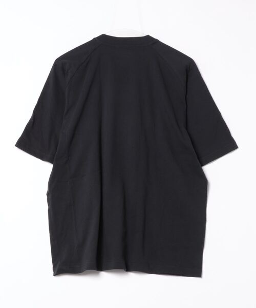 黒い半袖ラグランスリーブウェア HANES】ラグランスリーブTシャツ（Tシャツ/カットソー）｜HANES