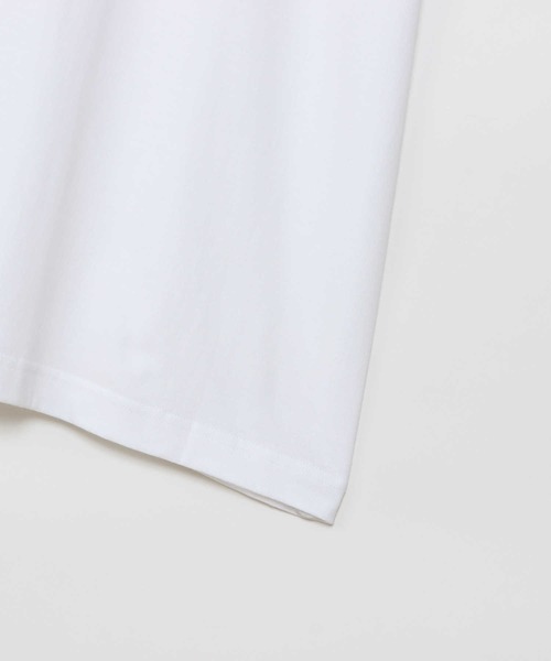 HANES（ヘインズ）の「HANES(ヘインズ)ラグランスリーブTシャツ（Tシャツ/カットソー・メンズ・ホワイト/ブラック・L/XL/M）」の6枚目の写真