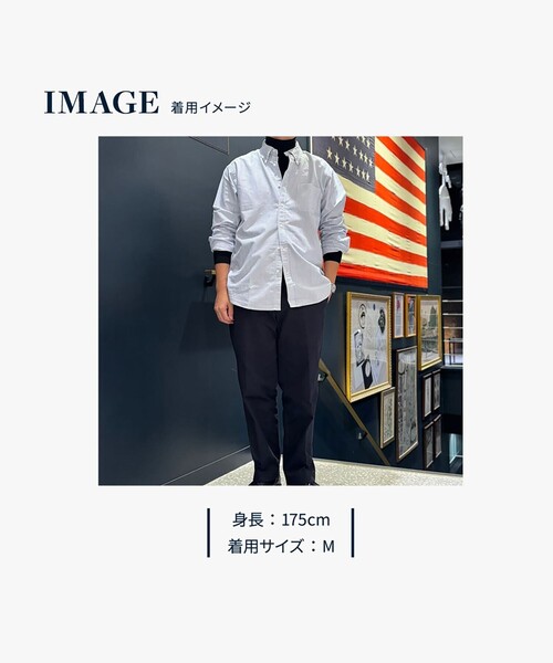 BROOKS BROTHERS(ブルックスブラザーズ)の「コットン オックスフォード キャンディストライプ フライデーシャツ(シャツ/ブラウス・メンズ・ピンク/ブルー/エメラルド・LARGE/MEDIUM/SMALL/X-LARGE)」の18枚目の写真
