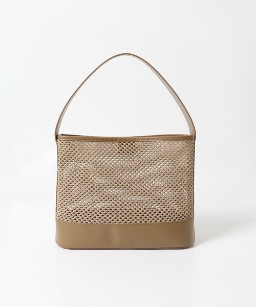 URBAN RESEARCH DOORS（アーバンリサーチドアーズ）の「メッシュワンショルダーバッグ（ショルダーバッグ・レディース・ベージュ/アイボリー・-）」の9枚目の写真
