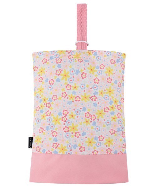 combimini（コンビミニ）の「シューズバッグ（シューズ小物/雑貨・キッズ・ネイビー/ライトグレー/ピンク/イエロー/グリーン/オフホワイト/ライトピンク/ベージュ・F）」の7枚目の写真